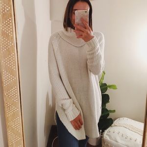 Oversized Turtleneck Sweater